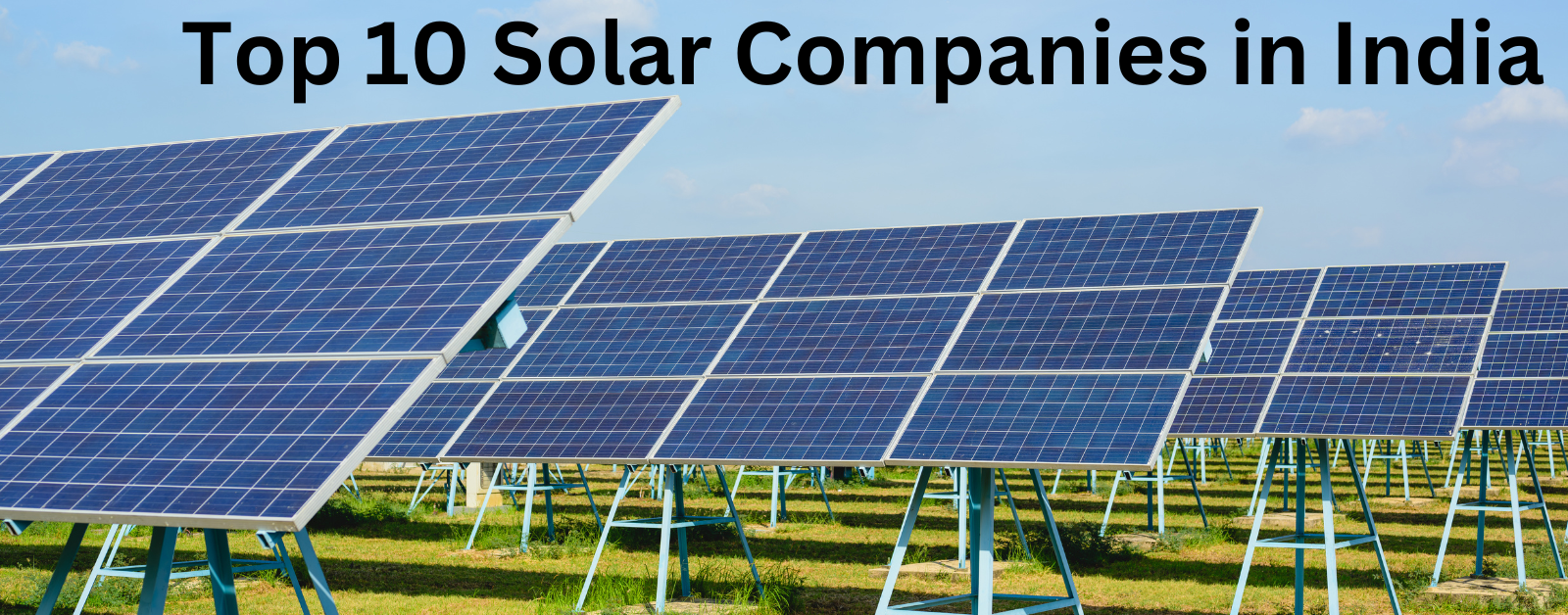 Powering India’s Future: Top 10 Leading Solar Companies Revolutionizing Renewable Energy