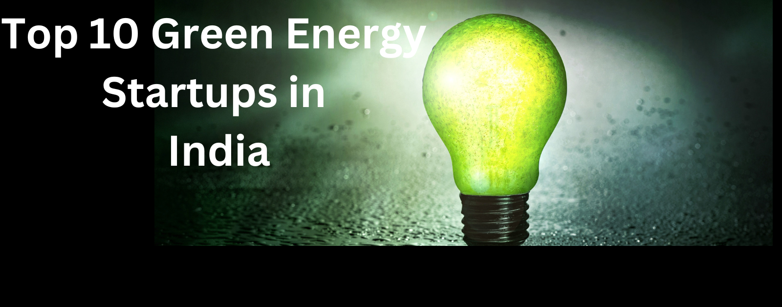 Green Energy Innovators: Top 10 Startups Leading India’s Renewable Revolution
