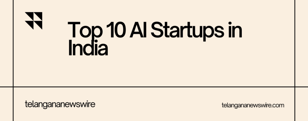 Top 10 AI Startups in India