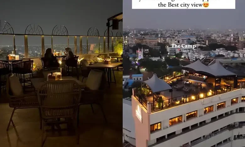 Hyderabad’s Highest Rooftop Cafe: The Camp Hyd Opens in Abids